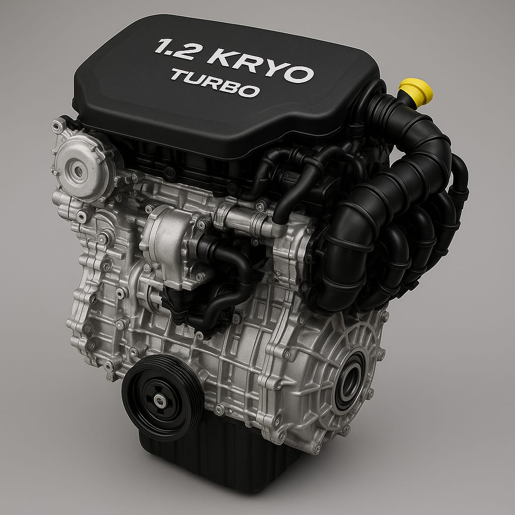 The 1.5L KryoJet Turbo Diesel Engine used in the Tata CURVV offers enhanced torque and fuel efficiency, providing a robust performance ideal for long drives and heavy-duty usage.