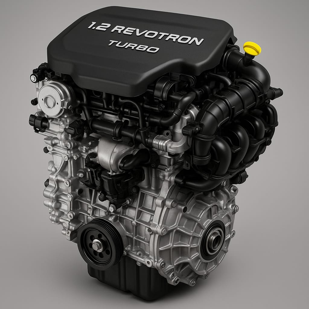 1.2L Revotron Turbo Petrol Engine used in Tata Curvv for high performance and fuel efficiency