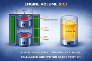 Explanation of cc in engine